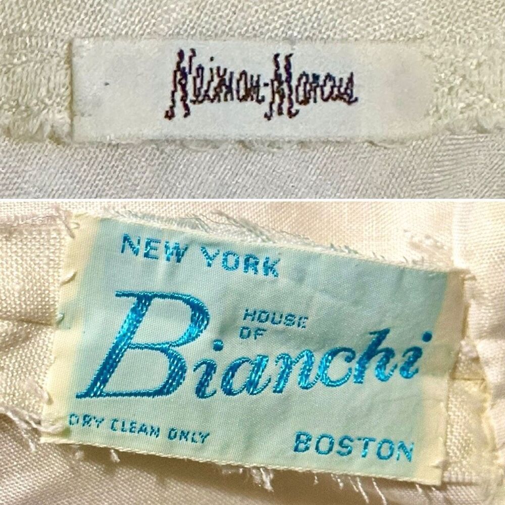 Vtg 70s House of Bianchi Empire Waist Maxi Dress XS Prairie Romantic Edwardian - Picture 5 of 12